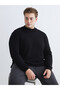 Esvab • Modern & Distinctive Half Fisherman Roba Collar Men's Knitwear Sweater