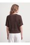 V-Neck Openwork Women's Knitwear Sweater - 4