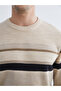 Zero Roba Collar Striped Men's Knitwear Sweater from Uzg Store for Style Enthusiasts - 3