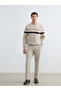 Zero Roba Collar Striped Men's Knitwear Sweater from Uzg Store for Style Enthusiasts - 2