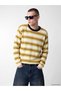 Quality Parts from Çelebi Store Zero Roba Yaka Striped Men's Knitwear Sweater - 2