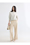 Hair Braid Patterned Women's Knitwear Sweater - 2