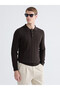 Men's Knitwear Sweater with Turn-Down Roba Collar for Style Enthusiasts from Uzg Store