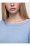 Esvab • Modern & Distinctive Wide Collar Women's Knitwear Sweater - 3