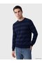 Zero Roba Collar Men's Knitwear Sweater for Style Enthusiasts from Uzg Store