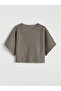 Asymmetrical neck oversize women's knit sweater - 7