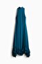 Ruffled maxi dress