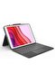 Combo Touch/Keyboard case for iPad (7th generation) Backlit keys, iOS Shortcut Keys - GRAPHITE - ARA