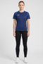 Women Sportswear Fit Short Sleeve Football Jersey, Navy - 5