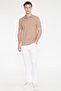 Men's White 360-Degree Stretch Comfortable Slim Fit Pants