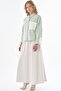 Garnili Cotton Blouse Green - 4