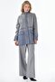 Torba Pocketed Stand Collar Jacket Gray - 2