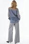 Torba Pocketed Stand Collar Jacket Gray - 5