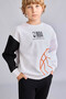 Nba Crew Neck Inside Soft Fleece Thick Fabric Sweatshirt Boys I2196A826Wn