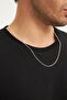 Figaro Model Men's Stainless Steel Chain Necklace Thin 2mm Eck55K