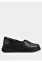 Black Leather Women's Shoes