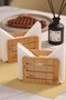 Bamboo Rectangular 2-Piece Napkin Holder - 4