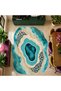 Sdt Agate Patterned Modern Woven Base Decorative Carpet Sdtamour4130 - 2