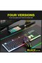 VODIRK GT100 Luminous RGB Backlit Gaming Keyboard Mouse Combo, Full-Size USB Keyboard with Number Pad and Function Keys, Ergonomic Colorful Gaming Mouse, Wired Plug-and-Play Connectivity, Stylish Blac - 6