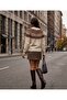 Nordic Patterned Buttoned Knitwear Cardigan - 3