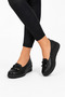 Orthopedic Bowknot Breathable Comfortable Women's Casual Shoes Black - 2