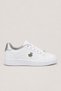 Women's Sneaker Shoes White - Silver