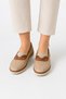 Women's Orthopedic Comfort Sole Rubber Detail Casual Shoes Beige - 3