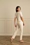 18331 Women's Buttoned Pajama Set - 3