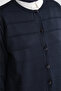 Striped Basic Knitwear Cardigan Navy Blue - 5