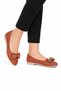 Women's Ribboned Ballerinas Taba - 4