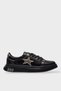 Women's Star Detail Stylish Sneaker Shoes Black