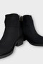 Stone Detailed Thick Heeled Women's Boots Black - 3