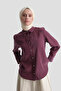 Kupra Effect Basic Shirt Plum - 4
