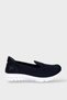 Memory Form Orthopedic Sole Women's Casual Shoes Black-White
