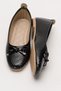 Women's Bowknot Ballerina Shoes Black - 6
