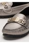 Women's Light Sole Comfortable Ballerinas Platinum - 5