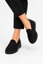 Orthopedic Comfort Sole Rubber Detail Women's Casual Shoes Black - 4