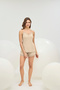 15948 Women's Thin Strap Shorts Set - 3