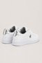 Women's Sneaker Shoes White - Silver - 3