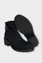 Stone Detailed Thick Heeled Women's Boots Black - 5