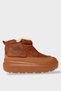 Nubuck Thick Sole Women's Boots with Fur Inside Taba