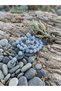 Güleç Natural Stone Natural Anjelite Stone Prayer Beads 8 mm Sphere Cut Hematite Detailed Men's & Women's Prayer Beads