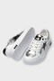 Women's Star Detail Stylish Sneaker Shoes White - Black - 2