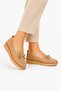 Orthopedic Bowknot Breathable Comfortable Women's Casual Shoes Beige