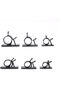 Findfly 100Pcs Adjustable Multipurpose Self-adhesive Cable Clips Wire Clamps Cord Holders Cable Orga - 3
