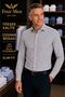 Men's Striped Slim Fit Shirt Long Sleeve Cotton Classic Stylish Shirt