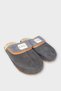 Plush Inside, No Sound, Eva Sole Women's House Slippers Smoked - 2