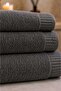 Mirela 4-Piece Bath Towel Set - Hand and Face Towels - Dowry - Gift 100% Cotton - 2