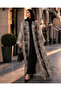 Luxury Floral Embroidered Open Abaya with Matching Hijab Shawl - 4
