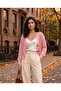 V-Neck Buttoned Knitted Cardigan